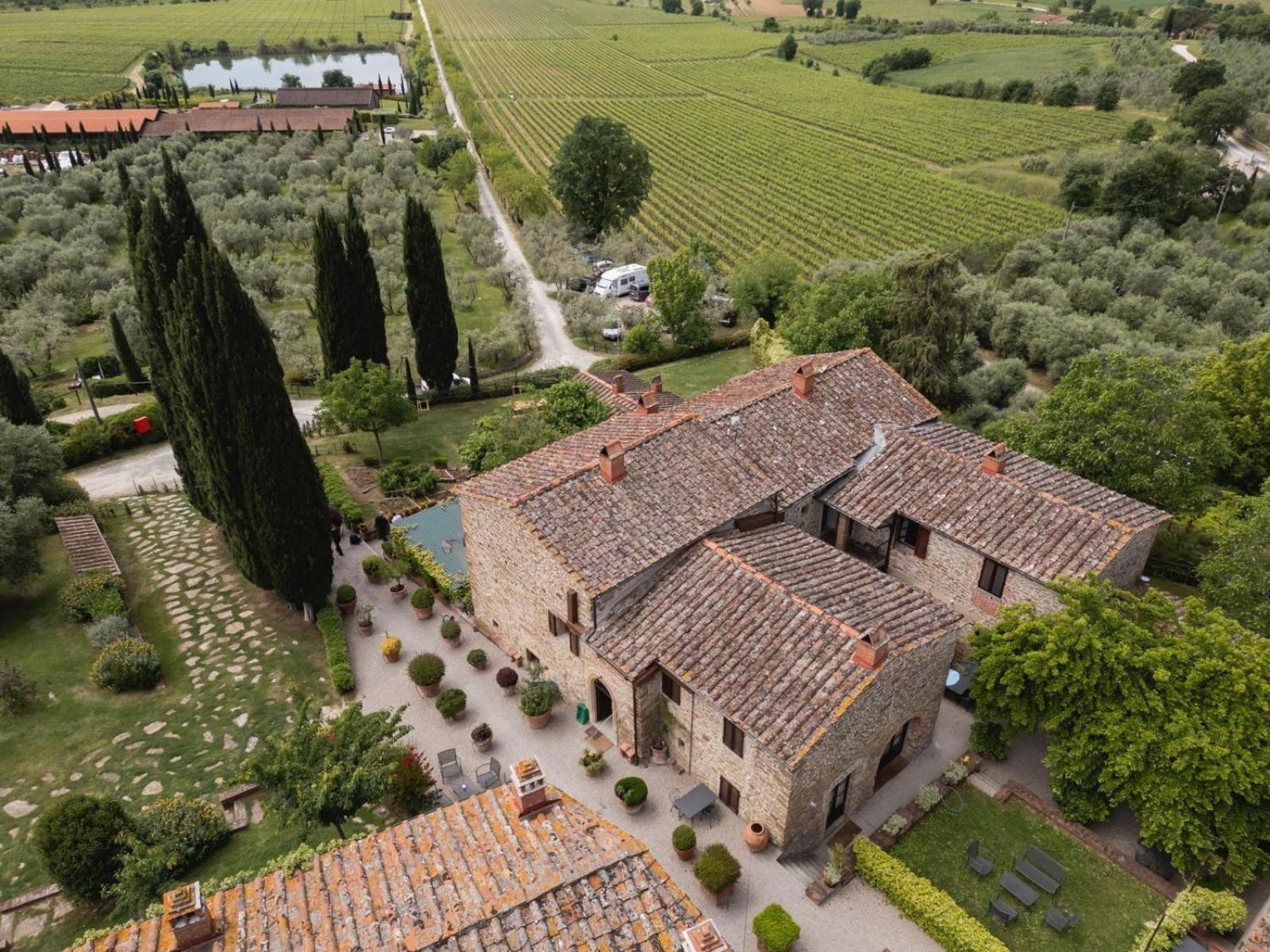 Il Palazzo - Agriturismo, Winery Arezzo Ngoại thất bức ảnh